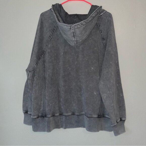 American Eagle Big Hug Oversized Notch Neck Hoodie - Picture 2 of 5